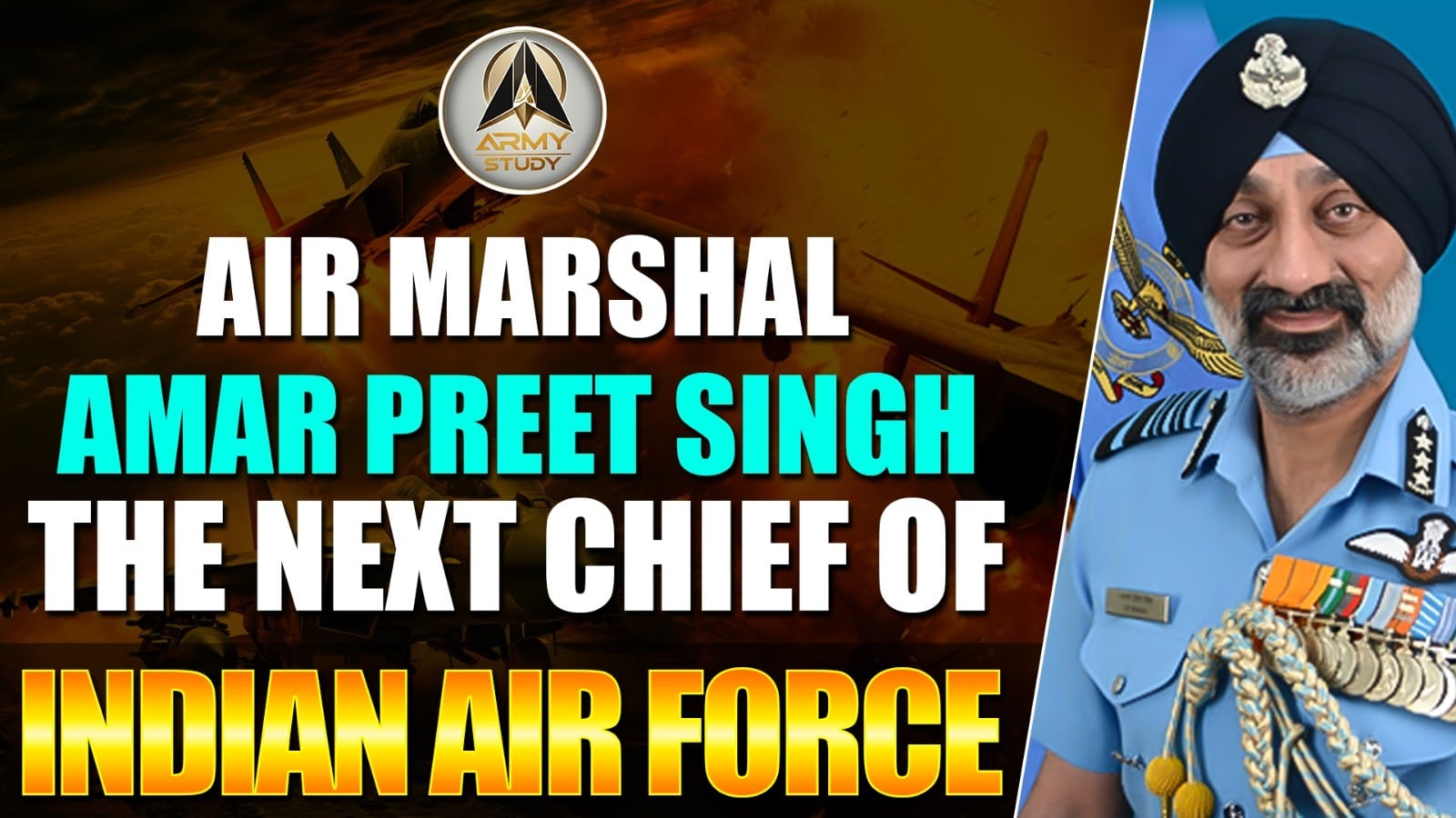 New Chief Of The Indian Air Force