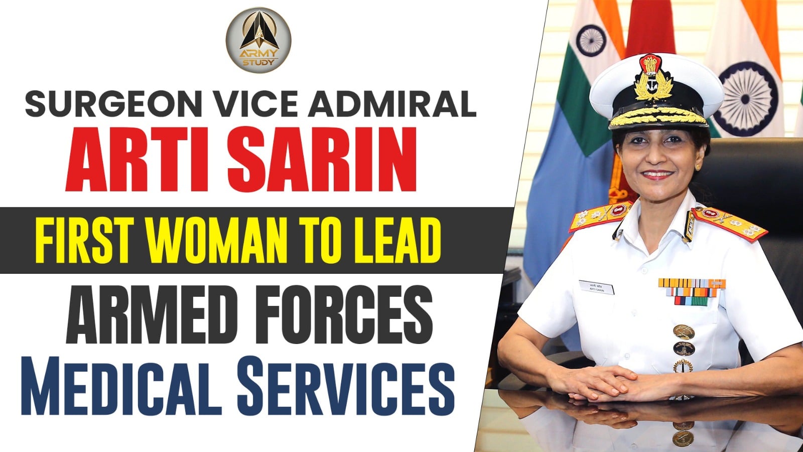 Vice Admiral Arti Sarin First Woman To Lead Afms