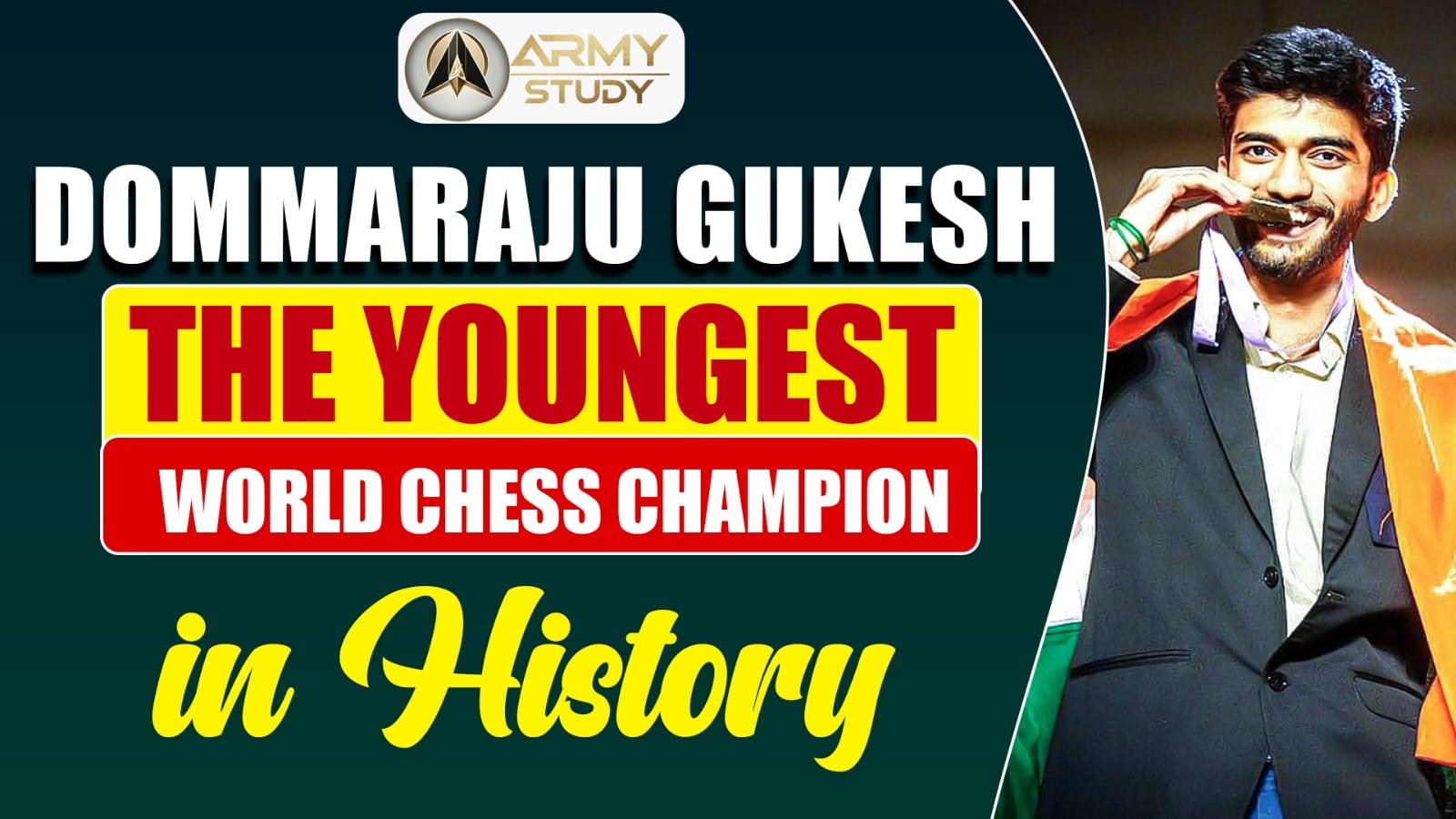 Dommaraju Gukesh: The Youngest World Chess Champion In History