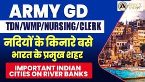 Important Indian cities on river banks
