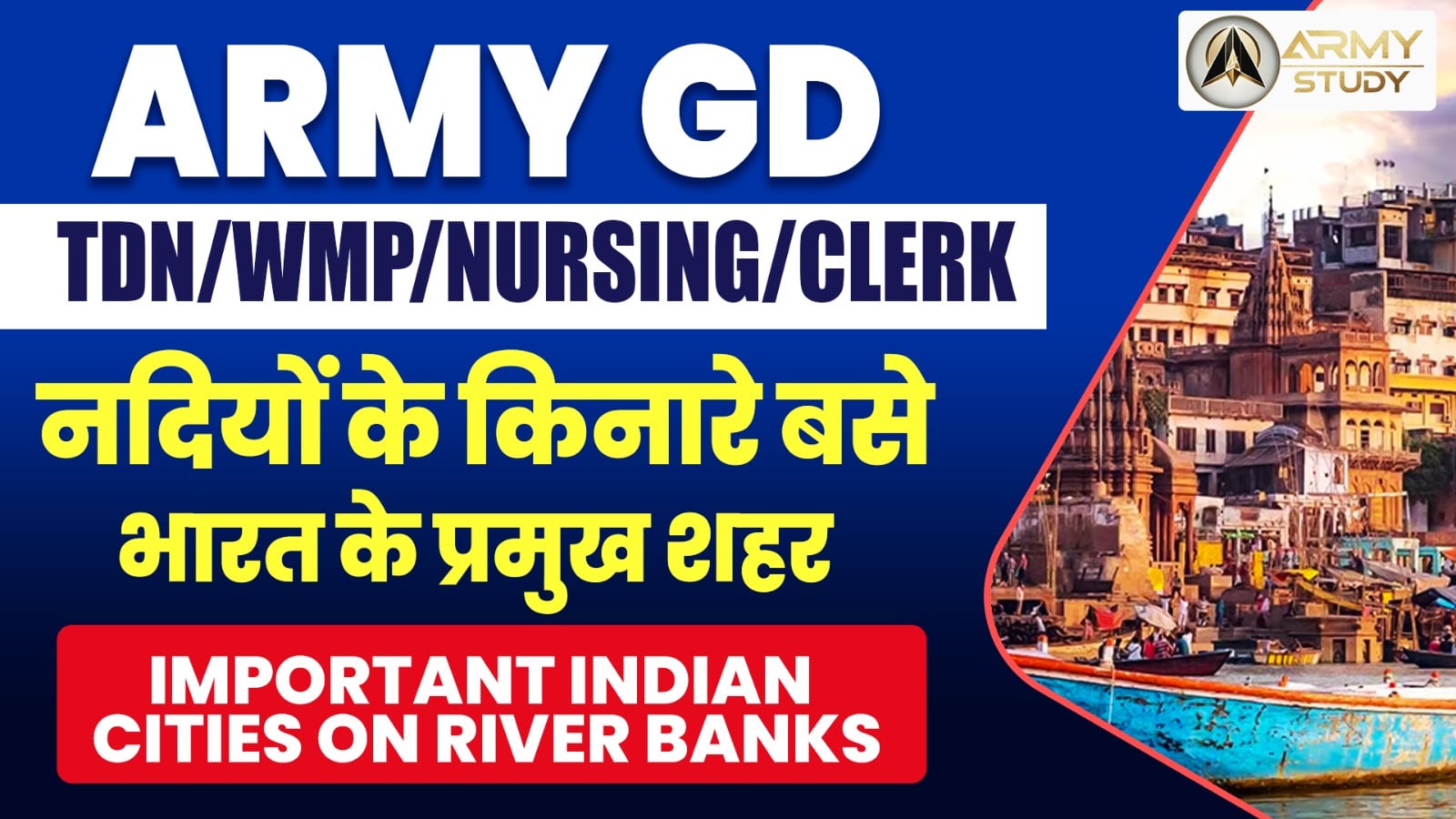 Important Indian Cities On River Banks