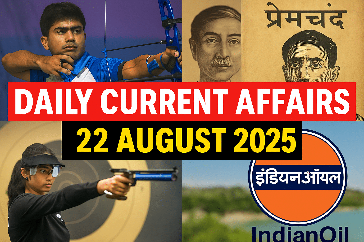 Daily Current Affairs 22 August 2025