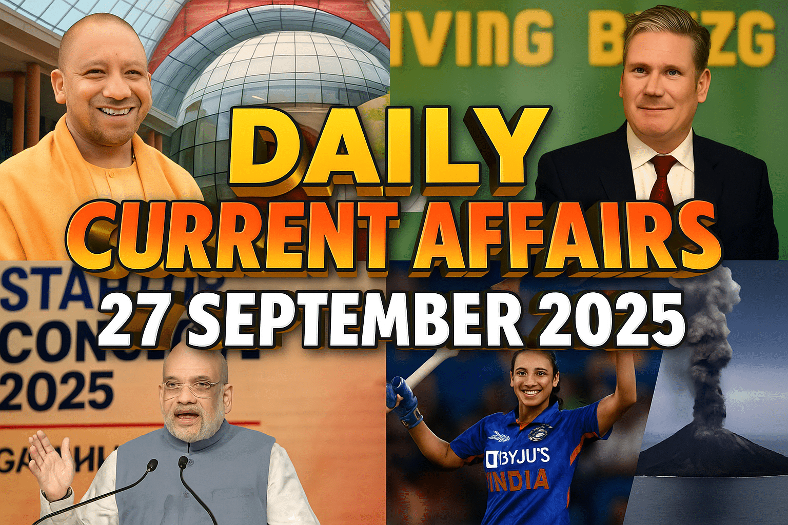 Daily current affairs 27 september 2025