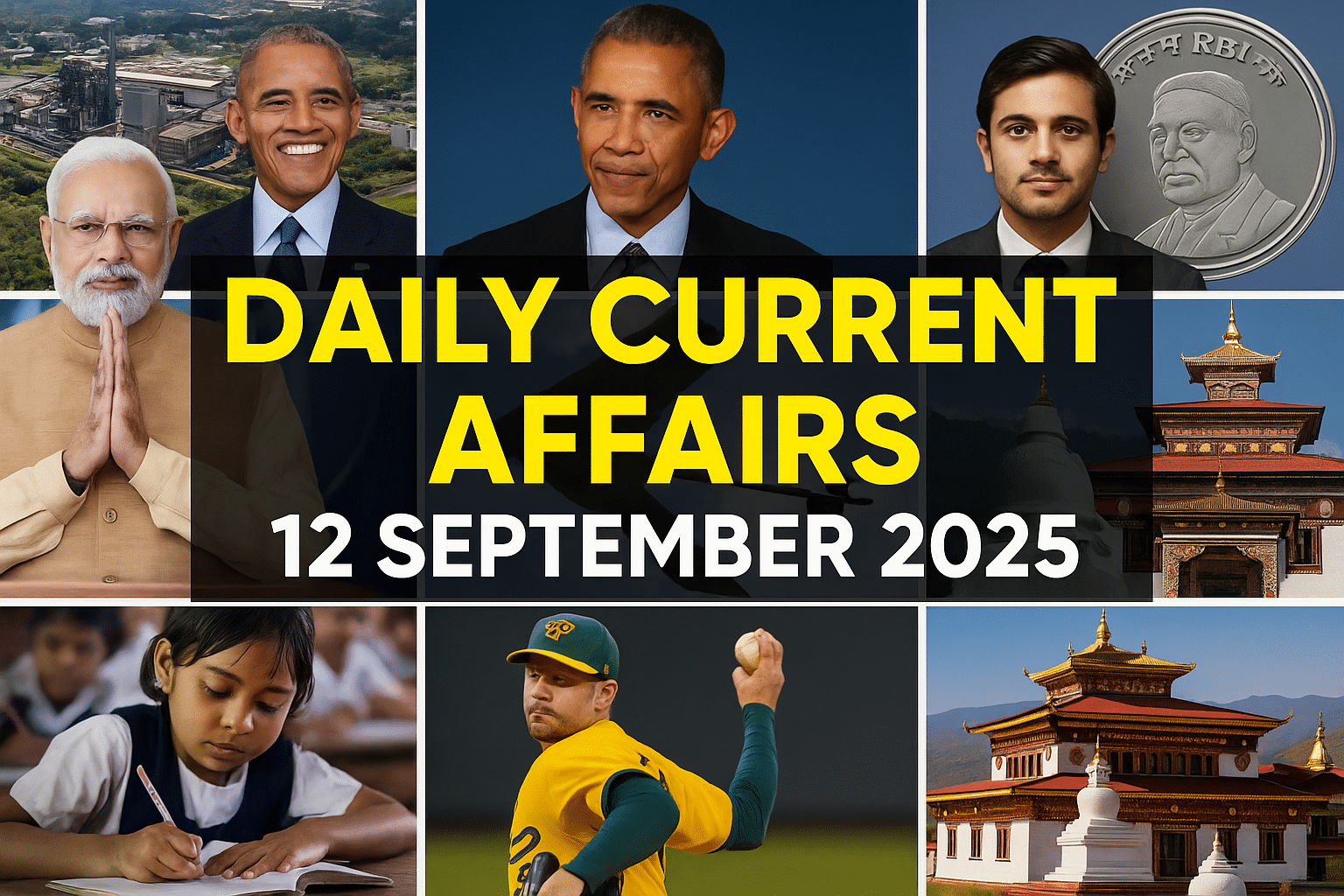 daily current affairs 12 september 2025
